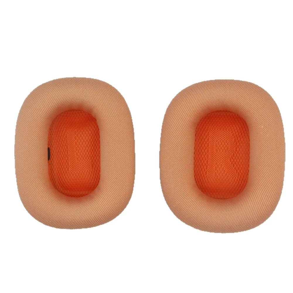 JZF-597 1 Pair For AirPods Max 2 Wireless Headphones Ear Pads Replacement Ear Cushions - Orange - 1