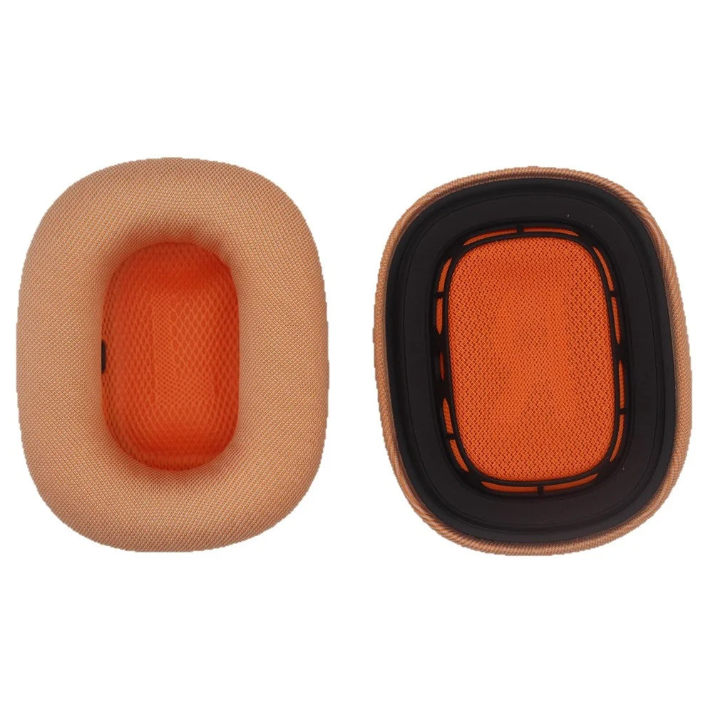JZF-597 1 Pair For AirPods Max 2 Wireless Headphones Ear Pads Replacement Ear Cushions - Orange - 2