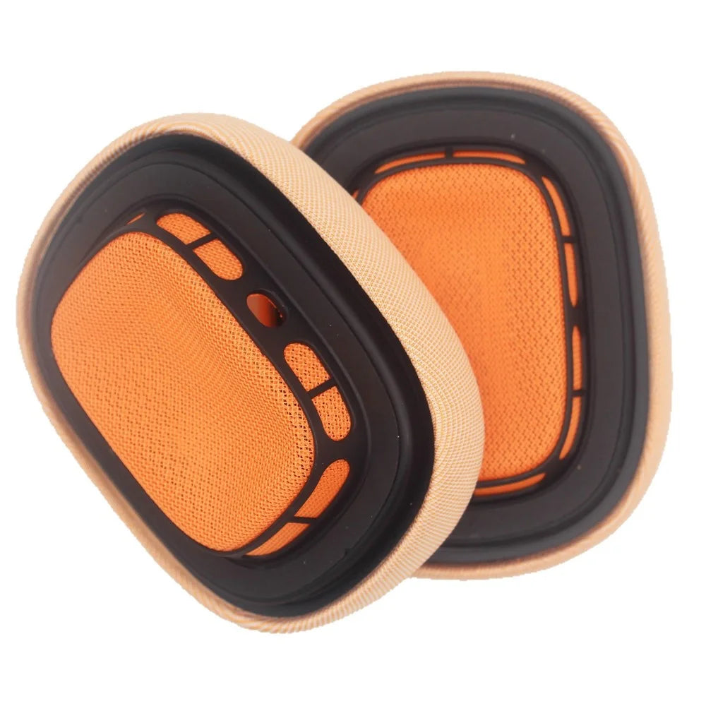 JZF-597 1 Pair For AirPods Max 2 Wireless Headphones Ear Pads Replacement Ear Cushions - Orange - 4