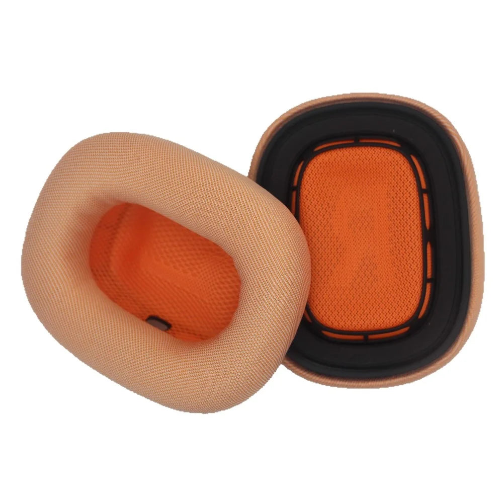 JZF-597 1 Pair For AirPods Max 2 Wireless Headphones Ear Pads Replacement Ear Cushions - Orange - 5