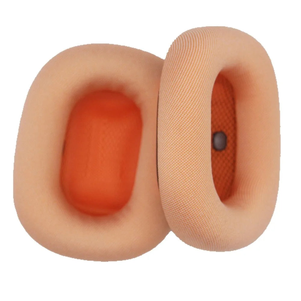 JZF-597 1 Pair For AirPods Max 2 Wireless Headphones Ear Pads Replacement Ear Cushions - Orange - 6