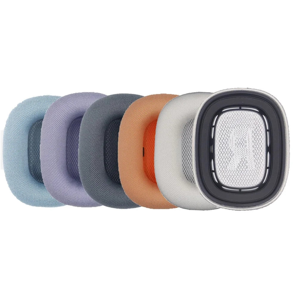 JZF-597 1 Pair For AirPods Max 2 Wireless Headphones Ear Pads Replacement Ear Cushions - Orange - 7