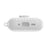 For AirPods Pro 3 Shell Texture Lock Buckle Protective Case PC + TPU Earphone Cover - White - 4