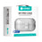 COTECI For AirPods Pro 3 Diamond Protective Case Anti Drop Locking PC Earbuds Cover with Metal Hook - Transparent - 5