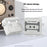 For AirPods Pro 3 Case Retro Cassette Tape Style Earphone Silicone Cover with Hand Strap - Light Grey - 6