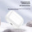 For AirPods Pro 3 Case Clear TPU Shockproof Earphone Protective Cover with Carabiner - 6
