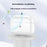 For AirPods Pro 3 Case Clear TPU Shockproof Earphone Protective Cover with Carabiner - 7