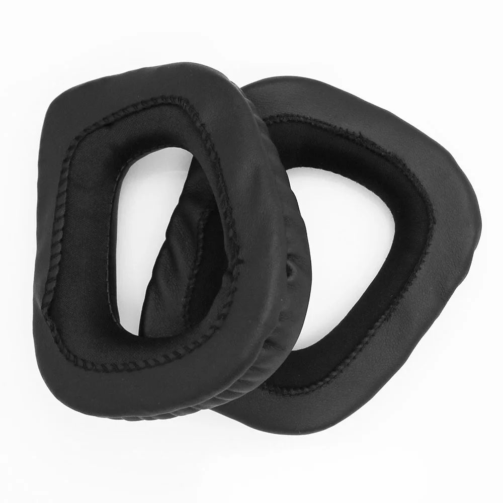 1 Pair DHW-1104 Soft Sponge Replacement Earpads Earmuff Accessories for Logitech G35/G930/G430/F450 Headphone - Black - 1