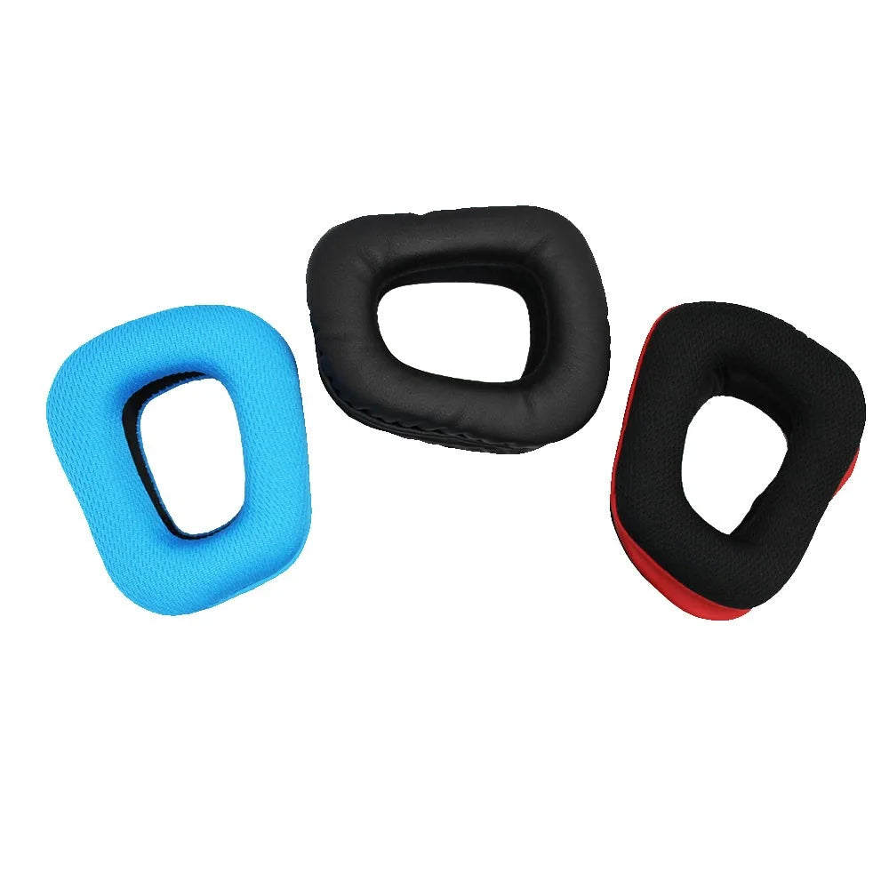 1 Pair DHW-1104 Soft Sponge Replacement Earpads Earmuff Accessories for Logitech G35/G930/G430/F450 Headphone - Black - 6