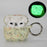 For AirPods Pro 3 Earphone Case Biodegradable TPU Earbuds Luminous Protective Cover with Ring Buckle - Luminous Green - 2