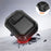For AirPods 4 Earbuds Case One-Press Open TPU + PC Earphone Protective Cover with Carabiner - Solid Black - 5