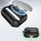 For AirPods 4 Earbuds Case One-Press Open TPU + PC Earphone Protective Cover with Carabiner - Solid Black - 6