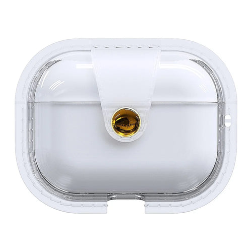 For AirPods Pro 3 Case Magnetic Crystal TPU Earphone Protective Cover - Transparent - 1