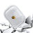 For AirPods Pro 3 Case Magnetic Crystal TPU Earphone Protective Cover - Transparent - 3