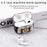 For AirPods Pro 3 Earphone Case Mechanical Structure TPU Drop-Proof Protective Cover - 3
