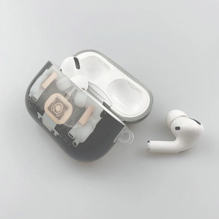 For AirPods Pro 3 Earphone Case Mechanical Structure TPU Drop-Proof Protective Cover - 7