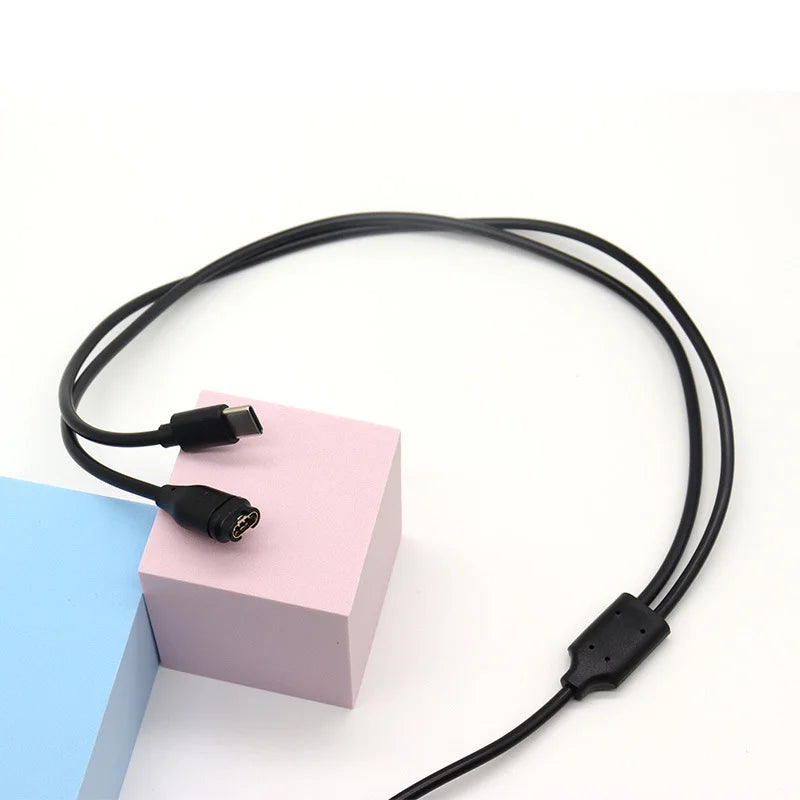 Type-C Charger Cable Compatible with Garmin Watch Charger Data Sync Charging Cable for Garmin Fenix 7 / 6S / 5X / Venu 2S - 3
