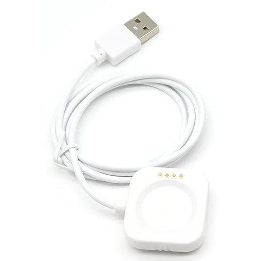 Watch Charger For Oppo Watch 2/3/SE/eSIM/3 Pro/4 Pro/X2 , Smartwatch Charging Cable Magnetic Charge Station Dock - White - 1