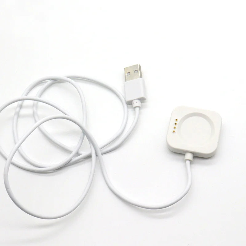 Watch Charger For Oppo Watch 2/3/SE/eSIM/3 Pro/4 Pro/X2 , Smartwatch Charging Cable Magnetic Charge Station Dock - White - 2