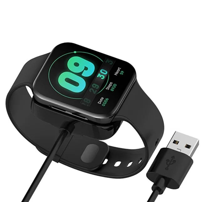 Watch Charger For Oppo Watch 2/3/SE/eSIM/3 Pro/4 Pro/X2 , Smartwatch Charging Cable Magnetic Charge Station Dock - White - 5