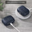 For AirPods Pro 3 Earphone Case Litchi Texture Genuine Cow Leather Earbud Protective Cover - Pink - 6