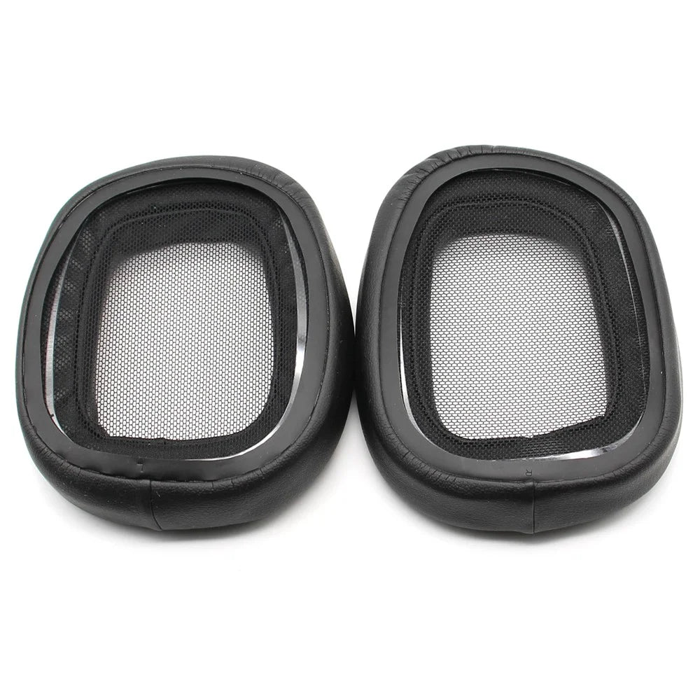 JZF-240 1 Pair Soft Sponge Breathable Mesh Replacement Earpads Earmuff Accessories for Logitech G433 Headphone - Black - 3