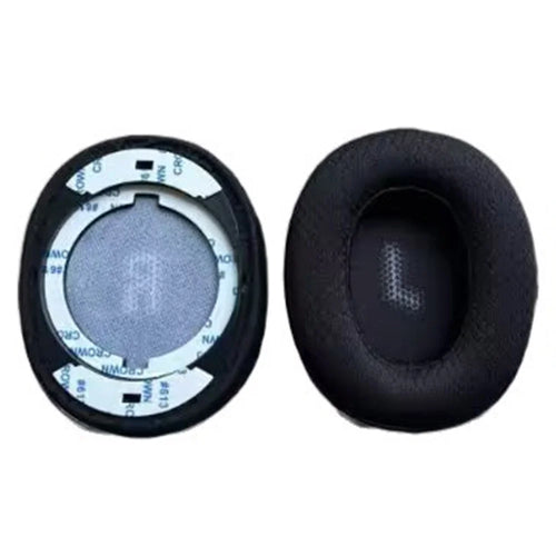 For JBL E55BT Quincy Bluetooth-compatible Headphones Replacement Ear Pads Mesh Fabric Cushions Earmuffs - Black - 1