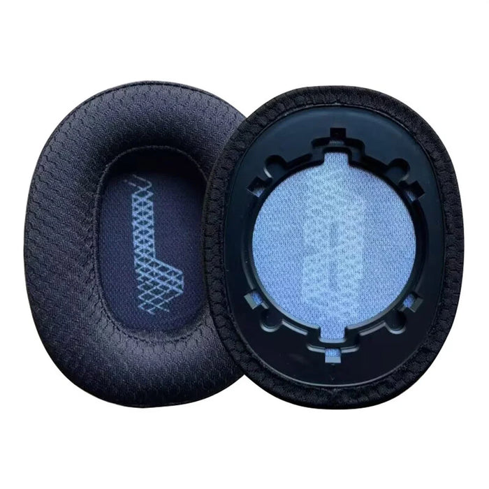 For JBL Live 500BT Headphone Ear Pads Breathable Mesh Fabric Replacement Over Ear Headset Cushions - Black - 1