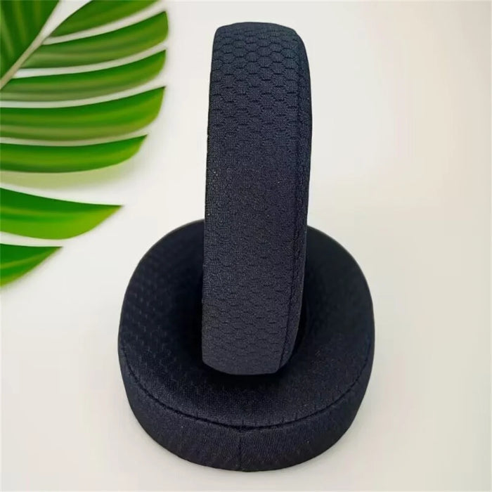 For JBL Live 500BT Headphone Ear Pads Breathable Mesh Fabric Replacement Over Ear Headset Cushions - Black - 5
