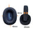 For JBL Live 500BT Headphone Ear Pads Breathable Mesh Fabric Replacement Over Ear Headset Cushions - Black - 6