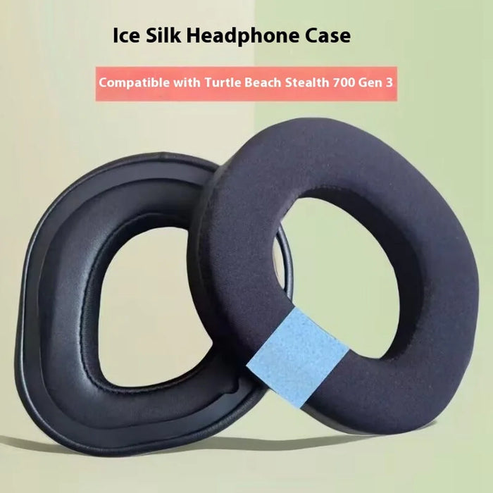 1Pair Replacement Earpads for Turtle Beach Stealth 700 Gen 3 Gel + Memory Foam Headset Ear Pad Cushions - 3