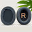1Pair Replacement Earpads for QCY H3 / H3 Lite / TOZO HT2 Ear Pads Foam Cushions - Black - 2