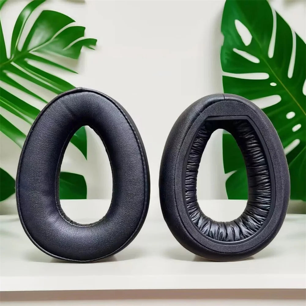 1Pair Replacement Earpads for Sennheiser PXC 550 II / PXC 480 / MB 660 UC MS Headphones Ear Pads Cushions Protein Leather - 3