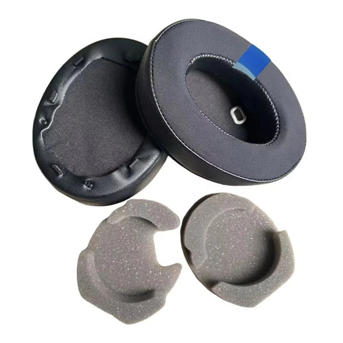 1Pair For Sony WH-1000XM4 Headphones Ear Pads Gel + Memory Foam Replacement Cushions - Black - 1