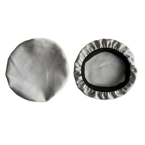 1Pair Headphone Ear Pads Dust Cover Stretchable Protective Cover for Over-Ear Headset Earpads - Grey / S - 1