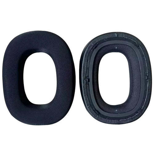 For Bowers & Wilkins Px7 S2 / Px8 Ice Silk Replacement Cushions Wireless Headphones Ear Pads - Black - 1