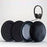 For Sennheiser SC 160 / SC 165 USB Over Ear Headphone Ear Pads Replacement Cushions - Faux Leather - 2