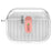 For AirPods Pro 3 Earphone Case Shell Texture Contrast Color One-Click Open TPU Earbud Cover - Transparent Pink - 1