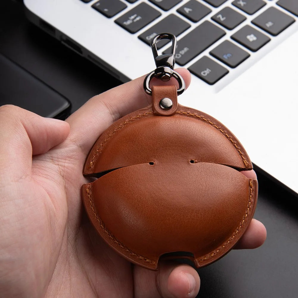 For Huawei FreeBuds 7i Earphone Case Business Leather + PC Protective Cover - Black - 6