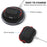 AHASTYLE WG109 For Apple AirPods Pro / Pro 2 Case TPU Bluetooth-Compatible Earphone Protective Cover with Strap - Black + Red - 5