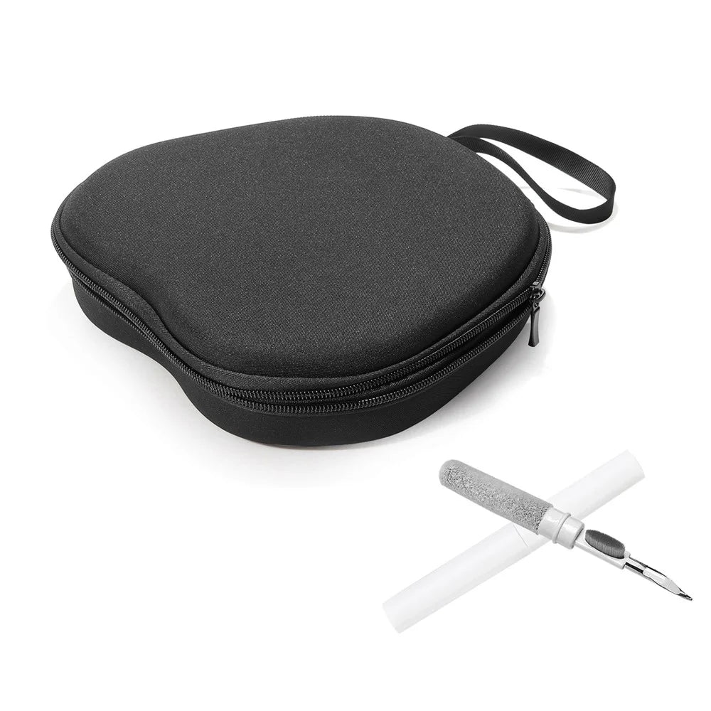 For JBL Tune 520BT Headphone Case EVA Hard Shell Storage Bag With Cleaning Pen Set - Black - 1
