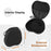 For JBL Tune 520BT Headphone Case EVA Hard Shell Storage Bag With Cleaning Pen Set - Black - 7