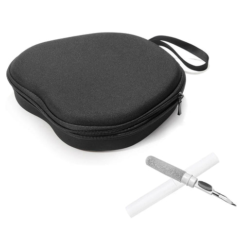 For JBL TUNE 500BT Headphone Case EVA Hard Shell Storage Bag With Cleaning Pen Set - Black - 1
