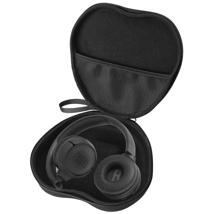 For JBL TUNE 500BT Headphone Case EVA Hard Shell Storage Bag With Cleaning Pen Set - Black - 4