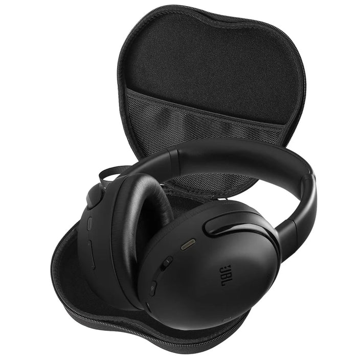For JBL Tour One M3 Headphone Case EVA Hard Shell Storage Bag With Cleaning Pen Set - Black - 4