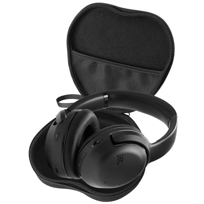 For JBL Tour One M2 Headphone Case EVA Hard Shell Storage Bag With Cleaning Pen Set - Black - 4