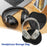 For JBL Tour One M2 Headphone Case EVA Hard Shell Storage Bag With Cleaning Pen Set - Black - 7