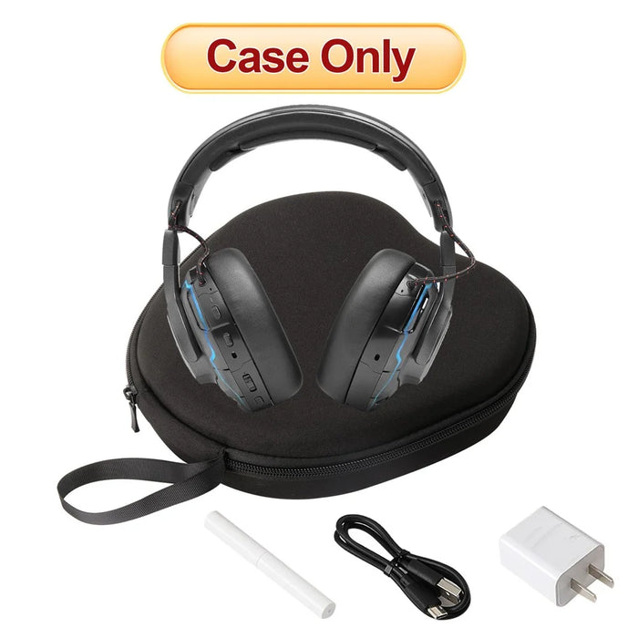 For JBL Quantum ONE Headphone Case EVA Hard Shell Storage Bag With Cleaning Pen Set - Black - 5