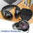 For JBL Quantum ONE Headphone Case EVA Hard Shell Storage Bag With Cleaning Pen Set - Black - 7