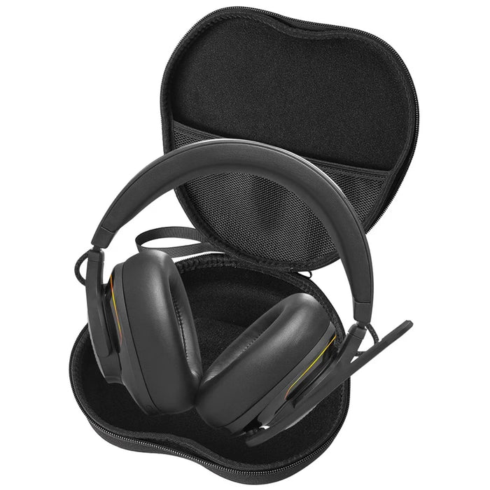 For JBL Quantum 610 Headphone Case EVA Hard Shell Storage Bag With Cleaning Pen Set - Black - 4